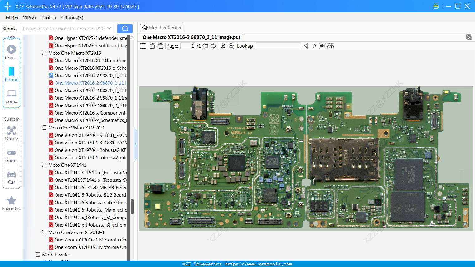Motorola One Macro XT2016-2 98870_1_11 Image